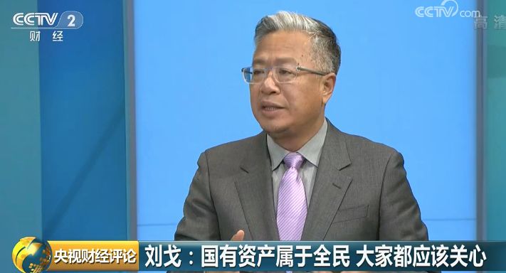 刘戈:国有资产的这个家底,实际上是属于全民的,每一个人都应该关心